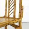 Chaises Modernes en Rotin Tissé à Dossier Haut, Italie, 1960s, Set de 4 9