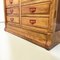 Mid-Century Modern Italian Office Filing Cabinet in Wood and Red Metal, 1940s 15