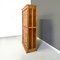 Mid-Century Modern Italian Office Filing Cabinet in Wood and Red Metal, 1940s, Image 4