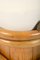 Sofá italiano Mid-Century curvado de bambú, arce y cuero, años 60, Imagen 4