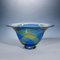 Large Carnival Art Glass Bowl, 1980s 3