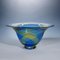 Large Carnival Art Glass Bowl, 1980s, Image 3
