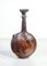 Antique Moroccan Water Bottle in Leather 4