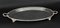 Large Antique German Oval Silver Plated Tray 2