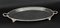 Large Antique German Oval Silver Plated Tray, Image 2