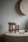 Danish Modern Hexagon Stool in Oak and Lambswool, 1950s 2