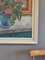 Cyclamen by the Window, Oil Painting, 1950s, Framed, Image 7