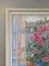 Cyclamen by the Window, Oil Painting, 1950s, Framed 5