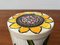 Mid-Century Hand-Painted Ceramic Sunflower Box with Lid from Gallo, 1960s, Image 11