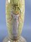 Vaso Totem a colonna in terracotta con motivo egizio dipinto a mano di Nereo Boaretto, anni '50, Immagine 11