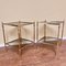 Neoclassical Brass Side Tables from Maison Jansen, Set of 2 1