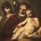 Saint Joseph avec l'Enfant et l'Ange, 1650, Huile sur Toile, Encadrée 16