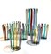 Italian Cocktail Glasses in the style of Gio Ponti for Murano Verre, 2004, Set of 7 20