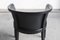 Black Leather Side Chair, Italy, 1980s, Image 16