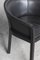 Black Leather Side Chair, Italy, 1980s, Image 11