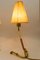 Lampada da tavolo attribuita a Rupert Nikoll, Vienna, anni '50, Immagine 12