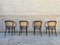 No. 33 Chairs from Ton, Former Czechoslovakia., 1970s, Set of 4 4