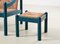 Carimate Lounge Chairs & Stool by Vico Magistretti for Cassina, Italy, 1960s, Set of 3 9