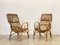 Set of Bamboo Armchairs, 1970s 3