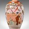 Vase Fleur Kutani Vintage en Céramique et Balustre, Japon, 1930s 9