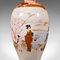 Vintage Japanese Flower Kutani Vase in Ceramic & Baluster, 1930s 10