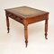 William IV Writing Table with Leather Top, 1830s 4