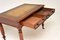 William IV Writing Table with Leather Top, 1830s, Image 11