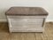 Vintage French Wood Trunk, Image 1