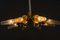 Lámpara de araña Sputnik de Rupert Nicole, años 50, Imagen 11