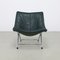 Foldable Lounge Chair in Leather by Teun van Zanten for Molinari, 1970s, Image 2