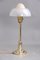 Danish Table Lamp in Brass & Glass from Fog and Mørup, 1920s 1