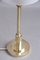 Danish Table Lamp in Brass & Glass from Fog and Mørup, 1920s, Image 4