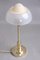 Danish Table Lamp in Brass & Glass from Fog and Mørup, 1920s, Image 6