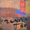Jean Georges Chape, Composición abstracta, 1960, óleo sobre lienzo, Imagen 2