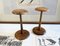 Vintage German Hat Stands in Walnut, 1930s, Set of 2 1