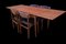 Danish Dining Table in Teak with Double Pull-Out Tops, 1960s 4