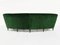 Curved Sofa in Green Forest Velvet by Ico & Luisa Parisi for Ariberto Colombo, Italy, 1951 10