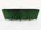 Curved Sofa in Green Forest Velvet by Ico & Luisa Parisi for Ariberto Colombo, Italy, 1951, Image 10