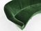 Curved Sofa in Green Forest Velvet by Ico & Luisa Parisi for Ariberto Colombo, Italy, 1951 6