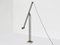 Mod Ajustable Brutaliste. Lampadaire Crane de Lamperti, Italie, 1970s 3