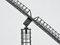 Brutalist Adjustable Crane Floor Lamp from Lamperti, Italy, 1970s, Image 7