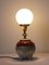 Lámpara de mesa modernista de cerámica, años 20, Imagen 12