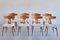 Chaises de Salle à Manger en Chêne & Bouclé par Henning Kjærnulf, Danemark, 1950s, Set de 8 4