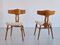 Dining Chairs in Oak & Bouclé by Henning Kjærnulf, Denmark, 1950s, Set of 8 8