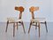 Dining Chairs in Oak & Bouclé by Henning Kjærnulf, Denmark, 1950s, Set of 8 7