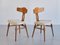 Dining Chairs in Oak & Bouclé by Henning Kjærnulf, Denmark, 1950s, Set of 8, Image 7
