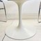 Round Extendable White Tulip Dining Table by Maurice Burke for Arkana, 1960s 8