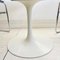 Round Extendable White Tulip Dining Table by Maurice Burke for Arkana, 1960s, Image 8