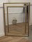 Espejo estilo Art Déco dorado, años 60, Imagen 9