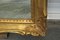 Louis XIV Spiegel im Stil von Holz & goldenem Stuck, 1890er 2